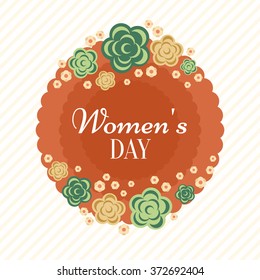 Greeting Women's Day