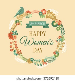 Greeting Women's Day