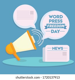 greeting word press freedom day