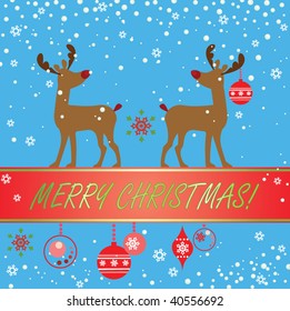 Greeting xmas card
