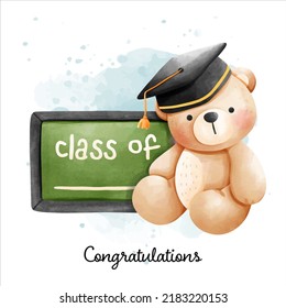 greetings card, congratulations card. Vector illustration