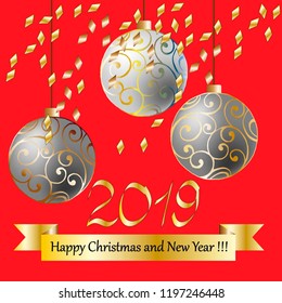 greetings card to the new year