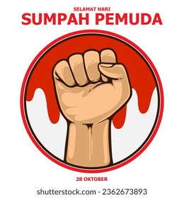 Greetings commemorating Youth Pledge Day for Indonesian citizens