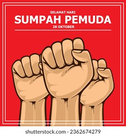 Greetings commemorating Youth Pledge Day for Indonesian citizens