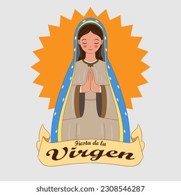 greetings de la virgen for the good and majesty of everyone