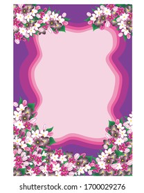 greetings from March 8, background with flowers, postcard, spring day