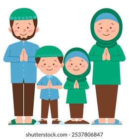 Greetings from Muslim Family during Ramadan and Eid