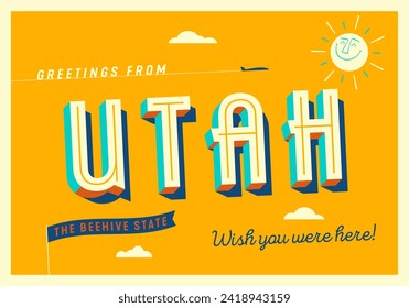 Saludos desde Utah, EEUU - El estado de Beehive - Postales turísticas.