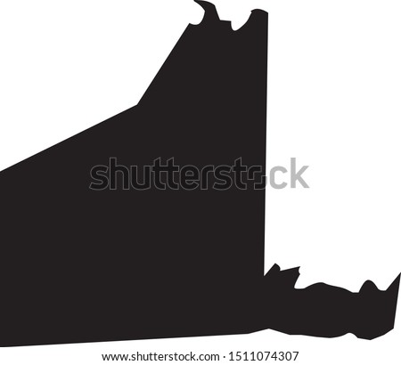 gregg county map in state of texas