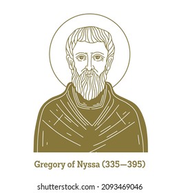 Gregory of Nyssa (335-395) was bishop of Nyssa from 372 to 376 and from 378 until his death. Gregory, his elder brother Basil of Caesarea