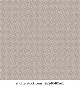 Greige cloth in small and discreet checks, woven from fine wool and cotton yarn. Textile fabric background. Vector artwork.