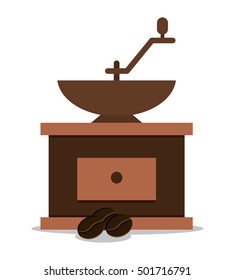 Greinder of Coffee shop design