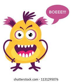 
A gremlin troll cartoon character grinning and laughing

