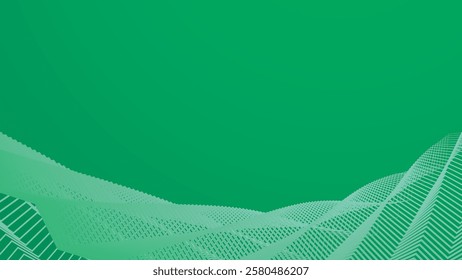 Gren line zig zag pattern background for fabric style or presentation