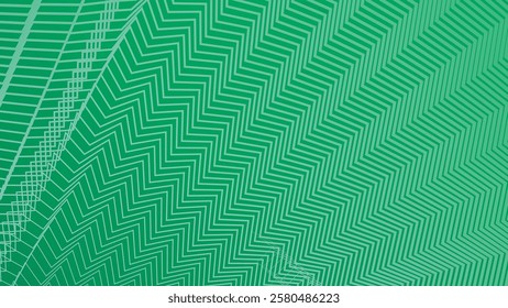 Gren line zig zag pattern background for fabric style or presentation