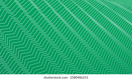 Gren line zig zag pattern background for fabric style or presentation