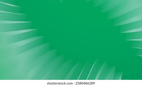 Gren line zig zag pattern background for fabric style or presentation