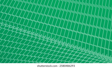 Gren line zig zag pattern background for fabric style or presentation