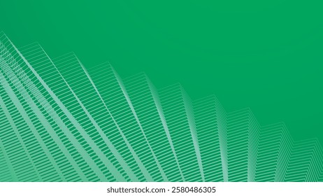 Gren line zig zag pattern background for fabric style or presentation