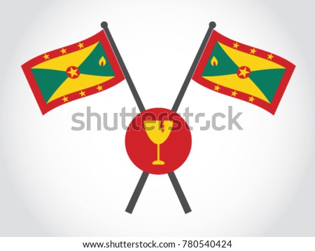 Grenada Emblem Fragile