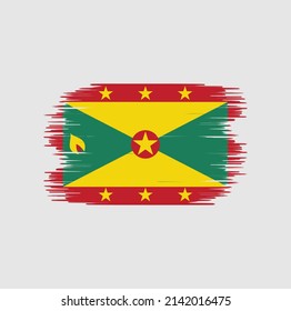 Pincel de bandera de Granada. Bandera nacional