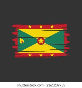 Pincel de bandera de Granada. Bandera nacional
