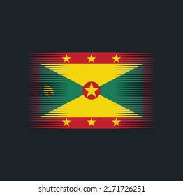 Pincel de bandera de Granada. Bandera nacional
