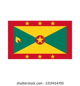 Grenada Flag Vector
