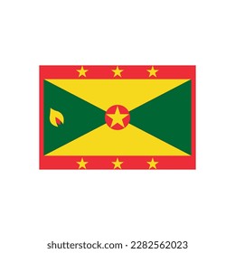 Grenada flags icon set, Grenada independence day icon set vector sign symbol