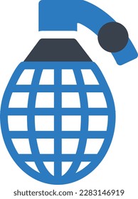 grenade bomb vector illustration on a transparent background.Premium quality symbols.Glyphs vector icons for concept and graphic design.