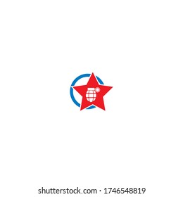 Icono de granada en diseño de ilustración plana 