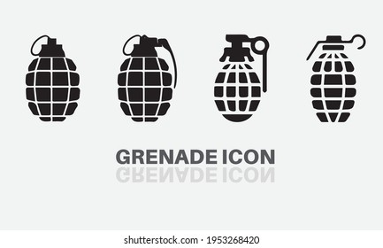 Grenade icon , hand bomb , bomb