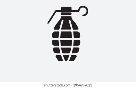 grenade icon , hand bomb icon
