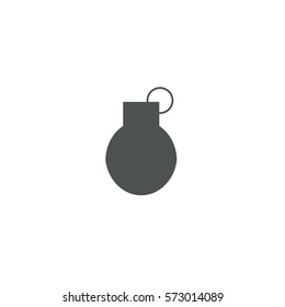 grenade icon. sign design