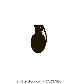 grenade icon. sign design