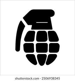 Grenade icon template. Stock vector illustration