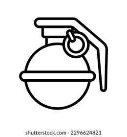 plantilla de diseño vectorial de icono de granada en fondo blanco