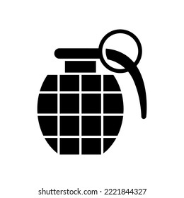Grenade icon vector design templates isolated on white background