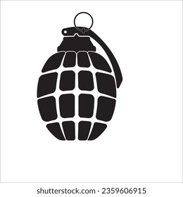 DISEÑO DE SÍMBOLO DE ILUSTRACIÓN DE VECTOR DE ICONOS DE GRENADE