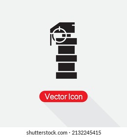 Grenade Icon Vector Illustration Eps10