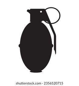 Diseño de símbolo de ilustración vectorial de icono de granada
