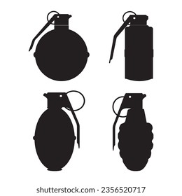 Diseño de símbolo de ilustración vectorial de icono de granada