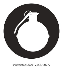 Grenade icon vector illustration symbol design