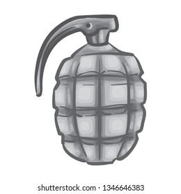 Grenade Vector illustration