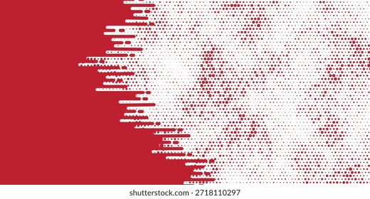 vetor de design de banner vermelho grenge, fundo esportivo dinâmico para promoção de mídia ou banner web. vermelho grunge eps10