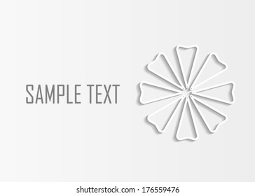 Grey abstract background