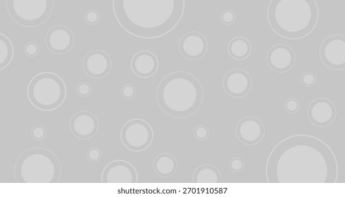 Fondo abstracto gris con círculos