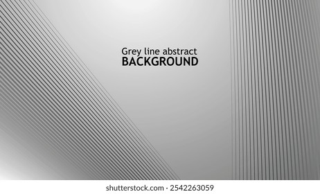 Grey abstract background with curve stripes line for backdrop or presentation