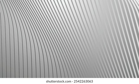 Grey abstract background with curve stripes line for backdrop or presentation