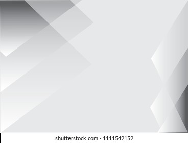 Grey Abstract background geometry shine. White and gray geometric texture. Vector.